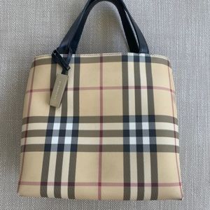 Vintage Burberry Nova Check Mini Tote